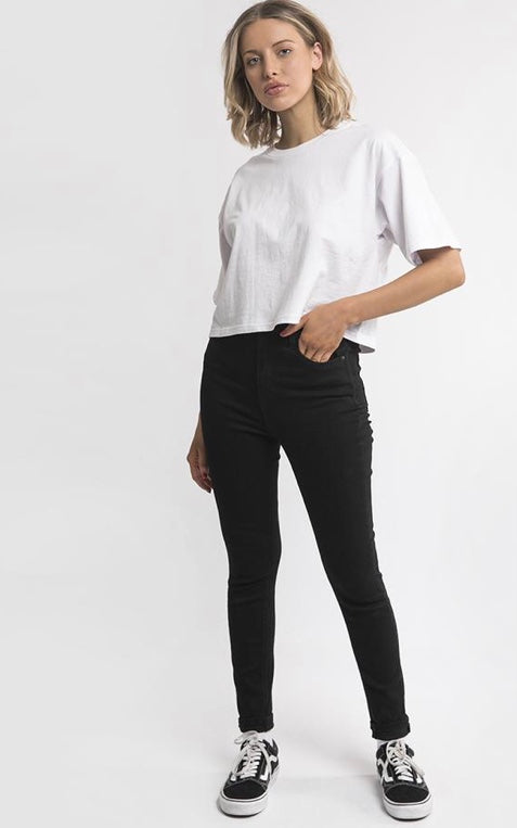 Vice High Skinny Jean - Black